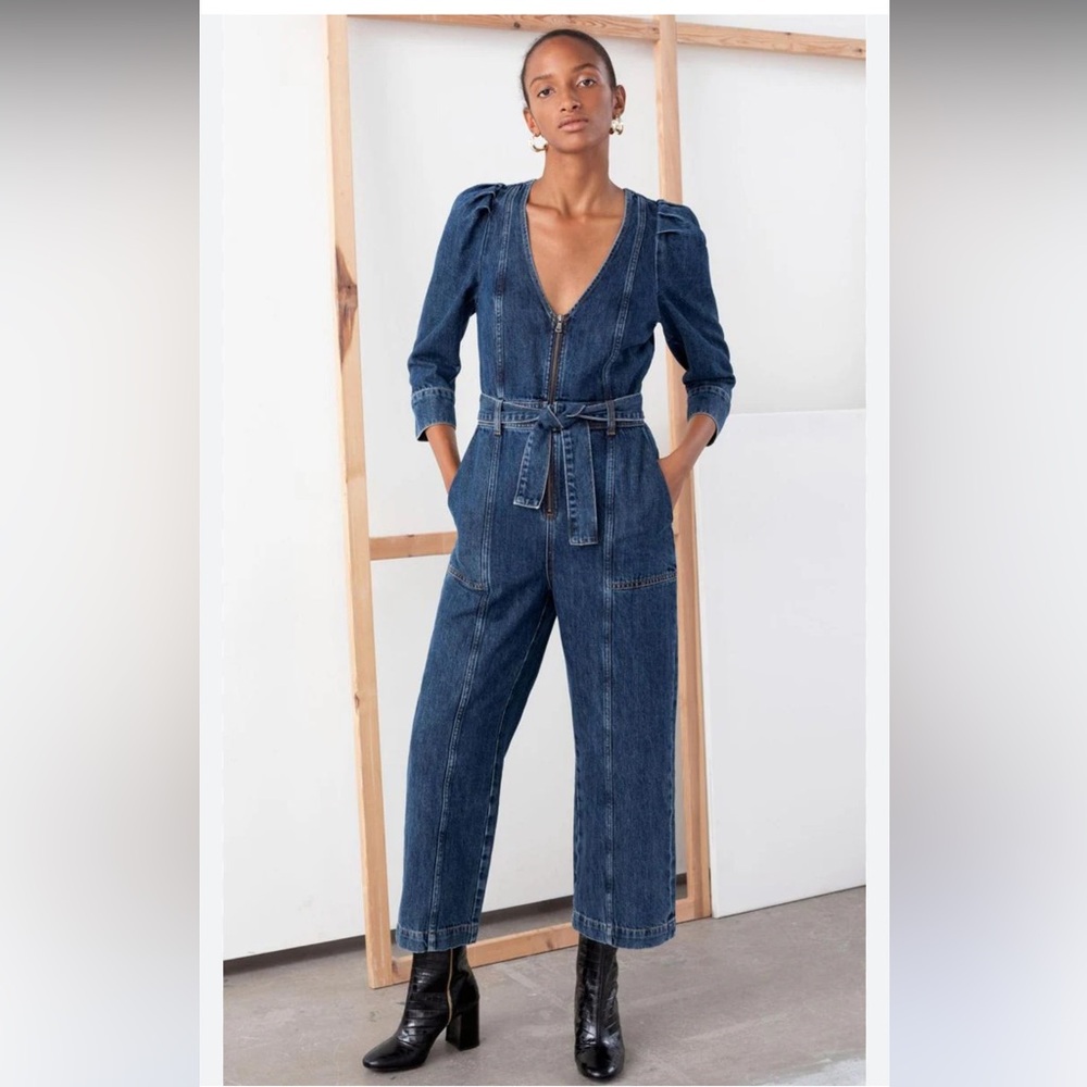 Other Stories Denim Jumpsuit
